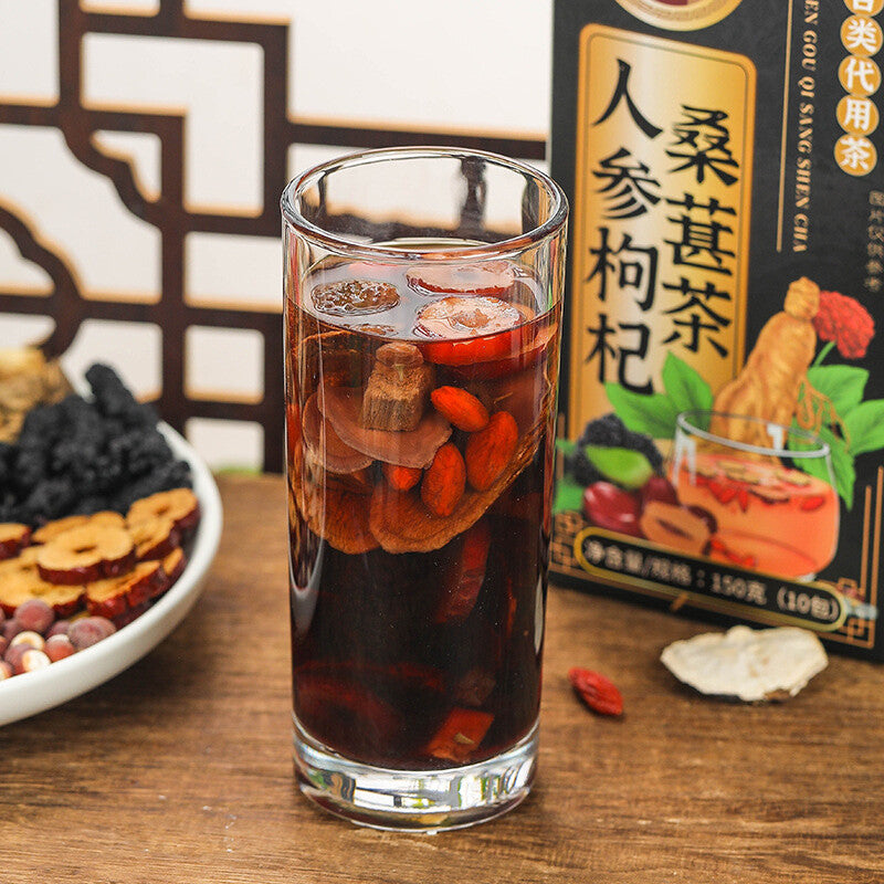 Men'S Tea Ginseng Tea Wolfberry Tea Mulberry Maca Tea