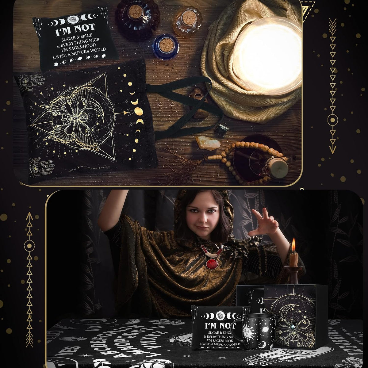 5 Pcs Gothic Gifts Set for Women