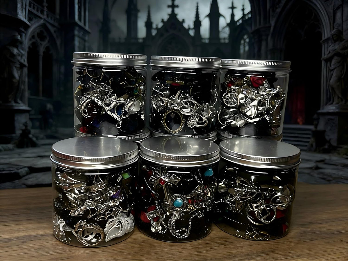 Gothic Mystery Jewelry Jar