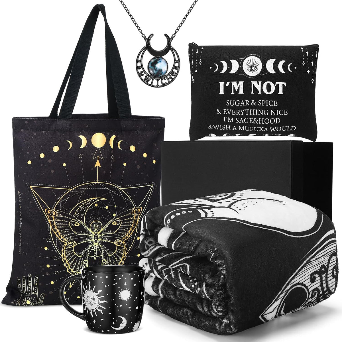 5 Pcs Gothic Gifts Set for Women