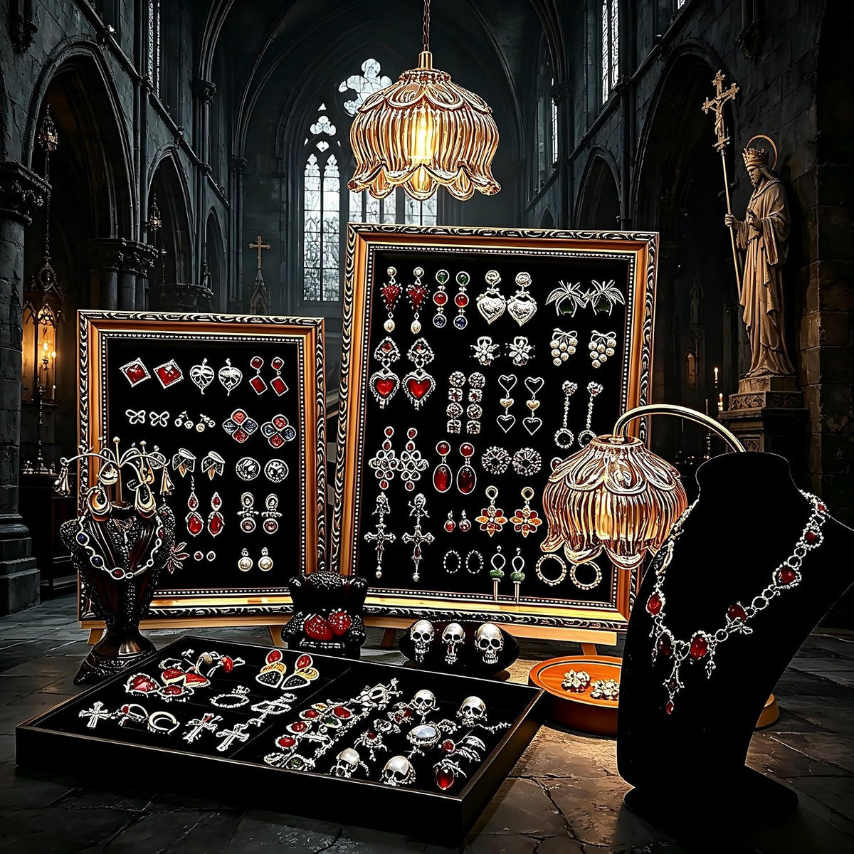 Gothic Mystery Jewelry Jar