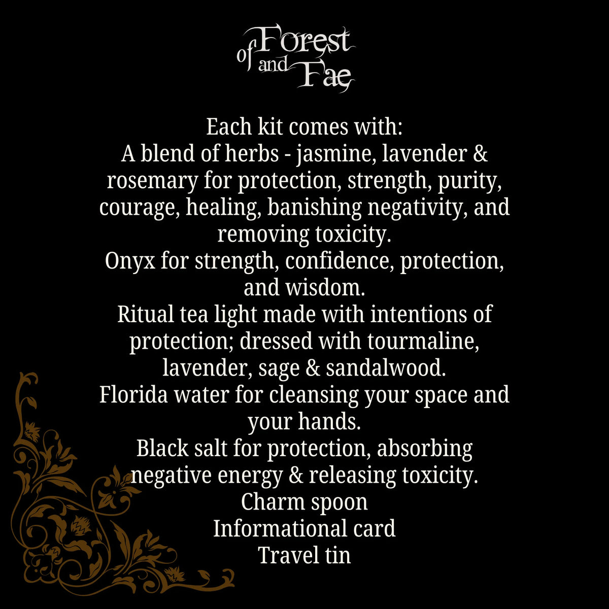 Protection Travel Altar | Shielding Ritual Kit | Witchcraft Kit | Pocket Altar | Manifestation | Wiccan Altar, Witchy Gift, Stocking Stuffer