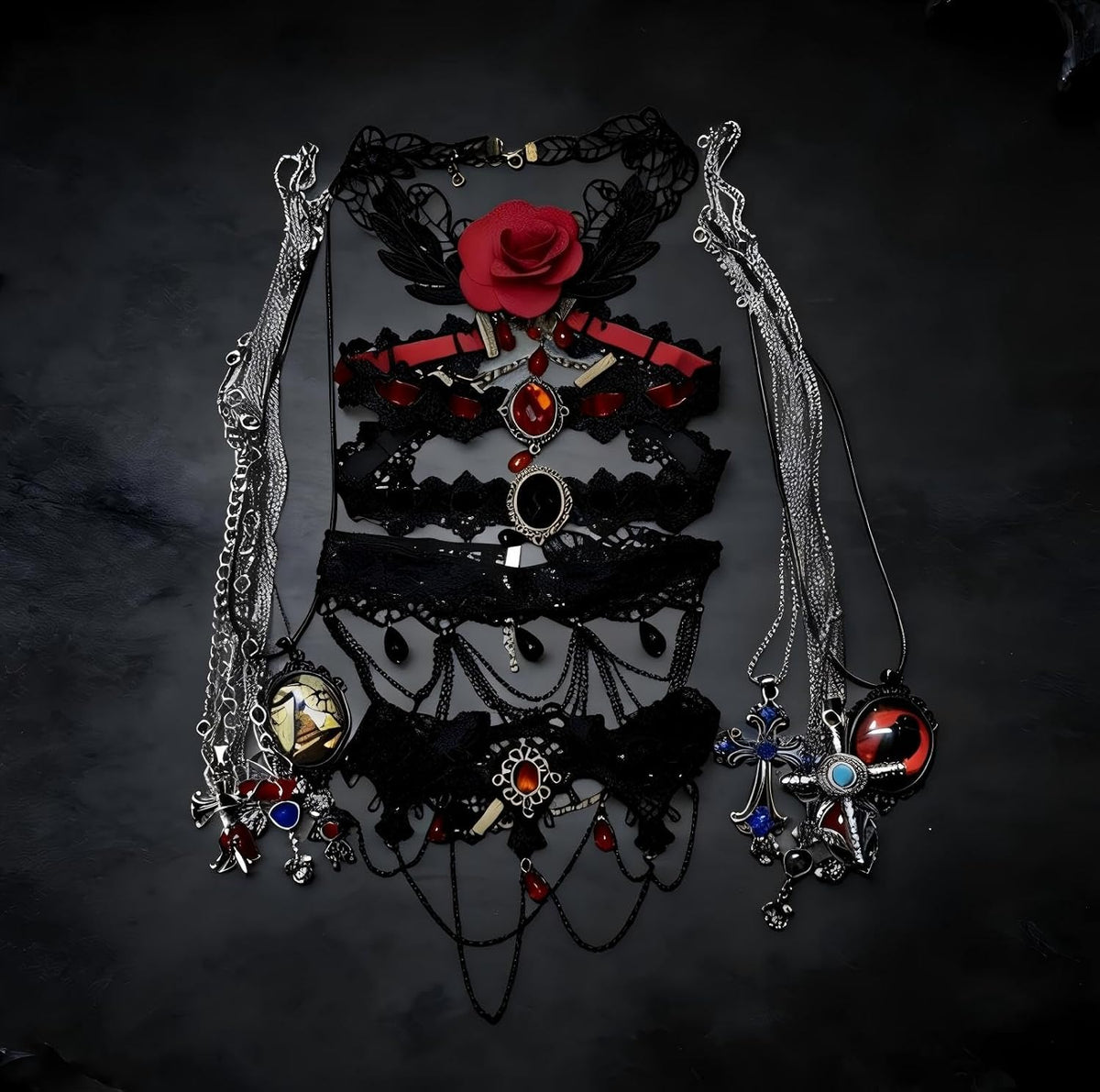 Gothic Mystery Jewelry Jar