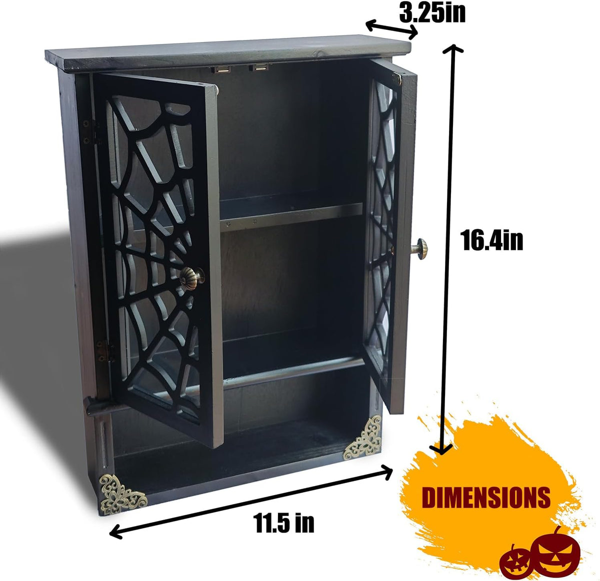 Spider Web Floating Shelf